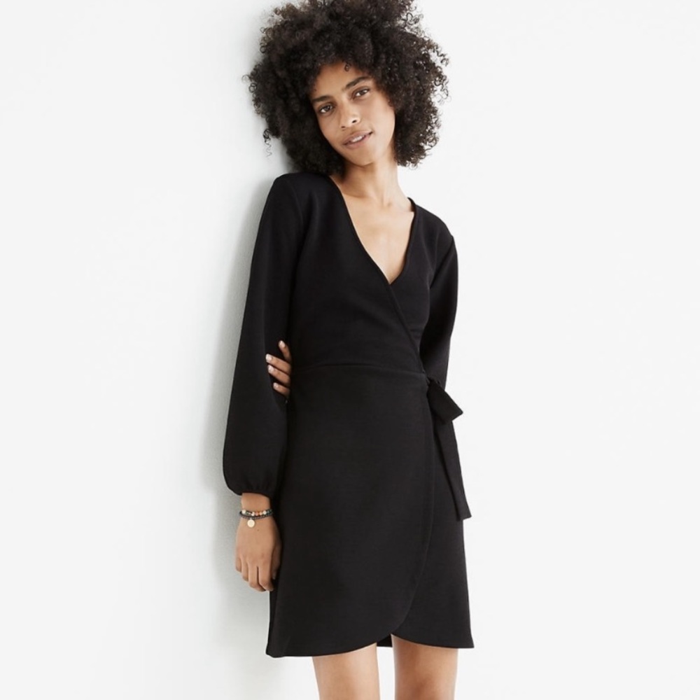 Madewell Texture & Thread Side Tie Dress